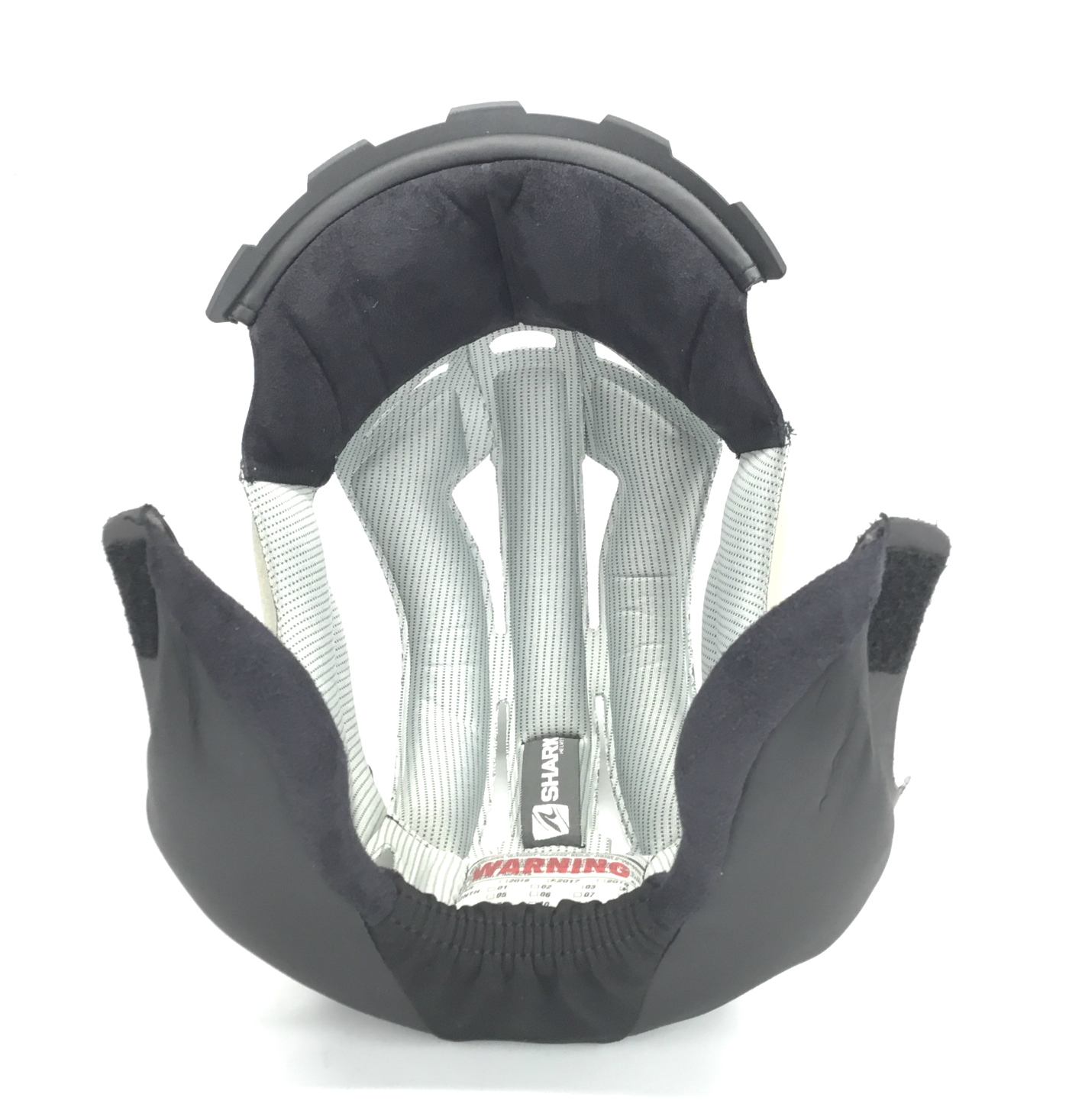 Shark Drak Helmet Top Inner Liner Pad Silver | eBay