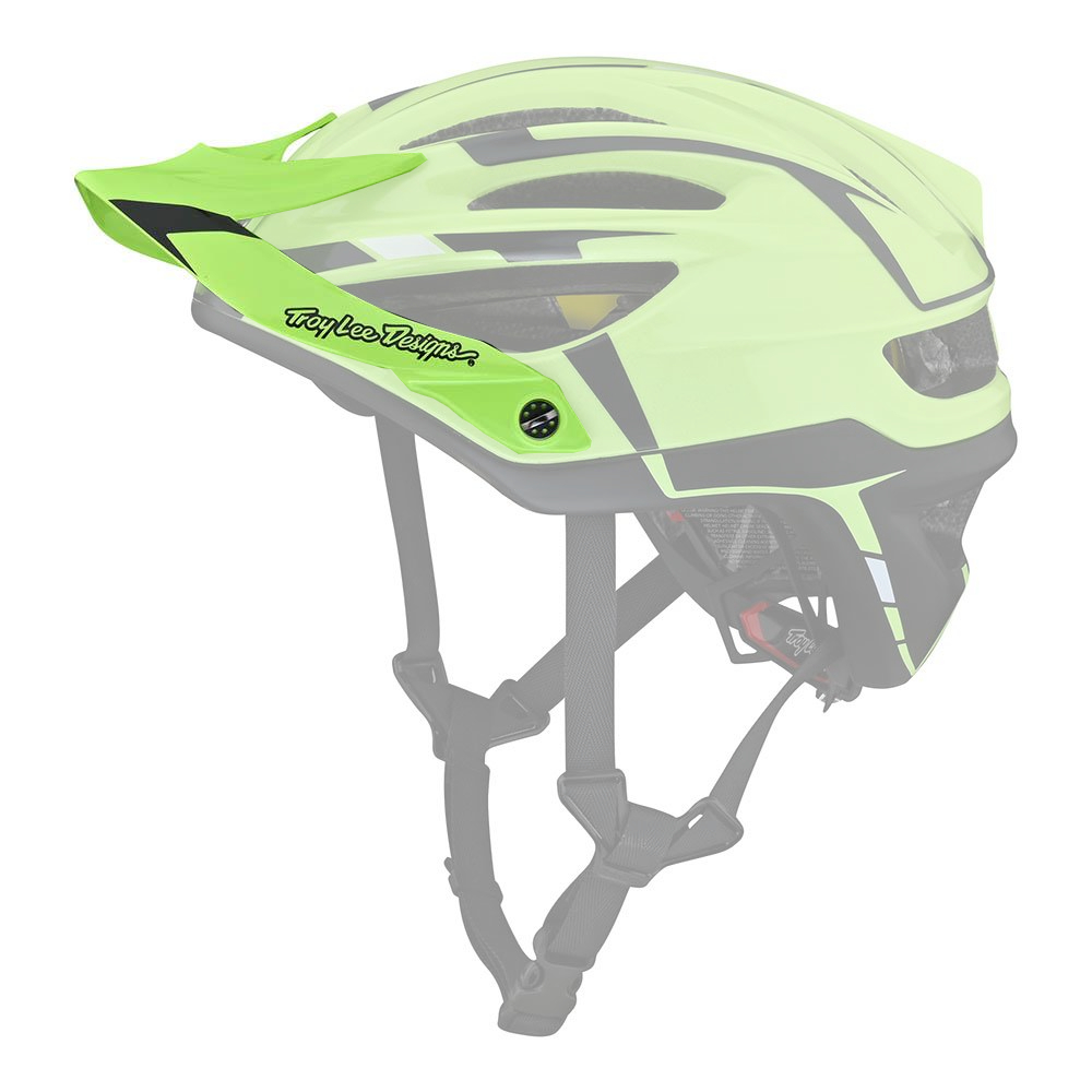 Troy Lee Designs A2 Helmet Replacement Visor/Peak Dark Green 