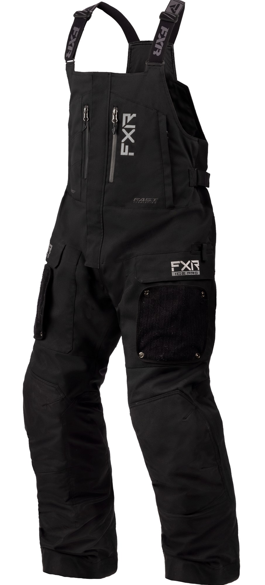 FXR Expedition X Ice Pro Mens Snow Bibs Black Ops