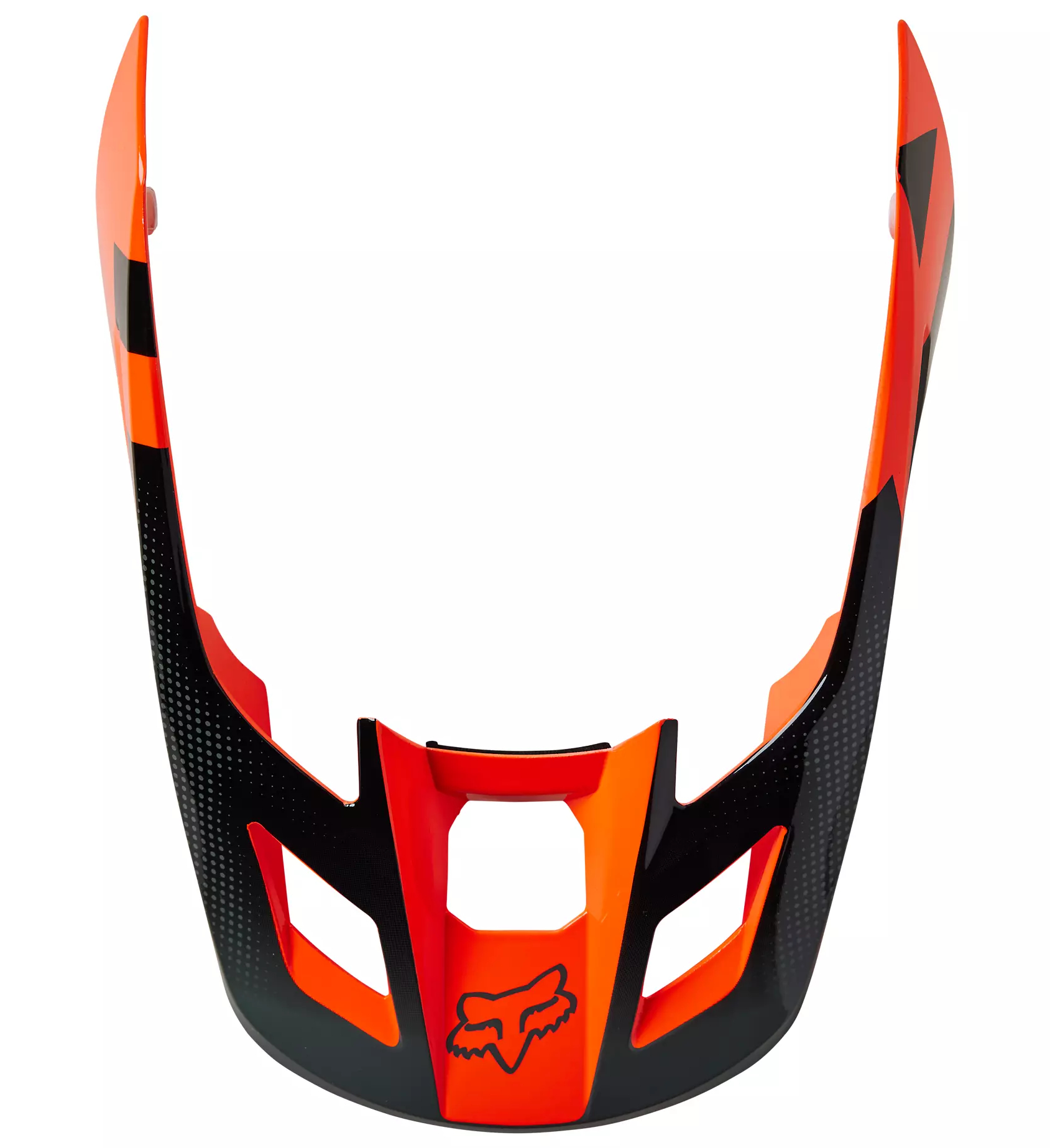 Fox Racing V2 Dier Helmet Replacement Visor/Peak Fluo Orange