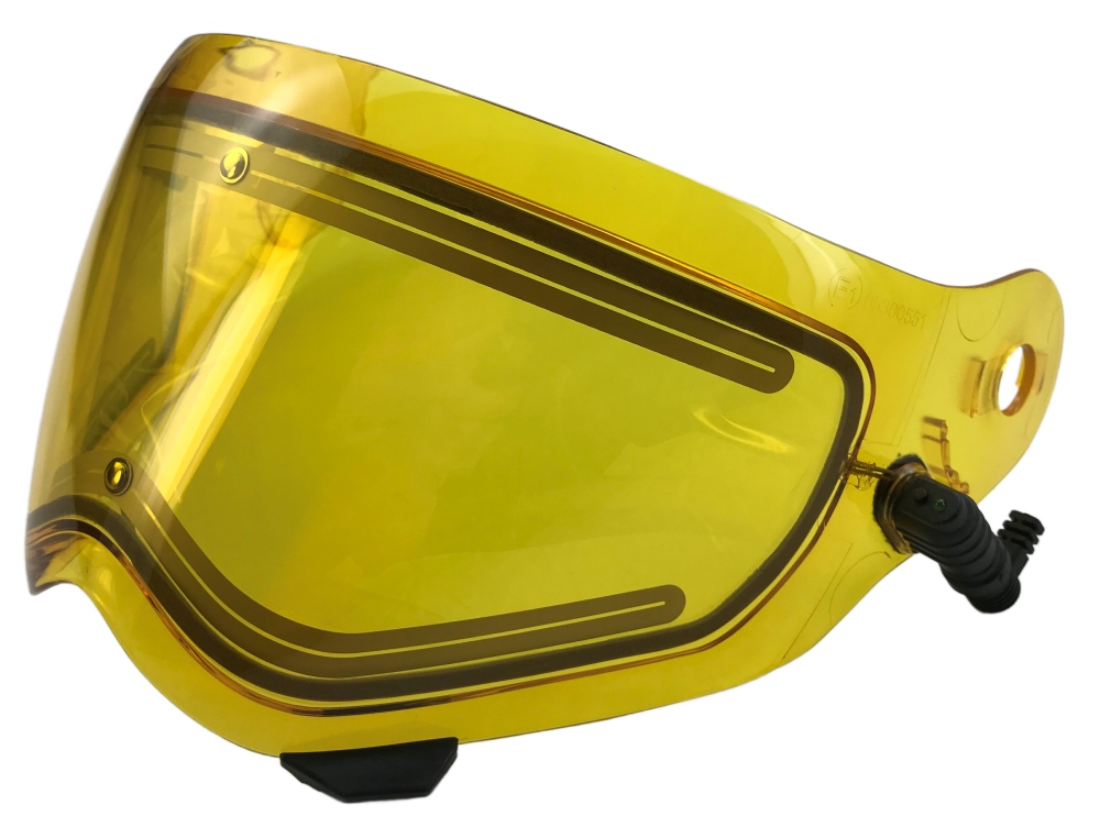 タクティカルヘルメット イエローレンズ 509 Ignite Electric Heated Shield | Delta R3L Helmet Yellow Tint