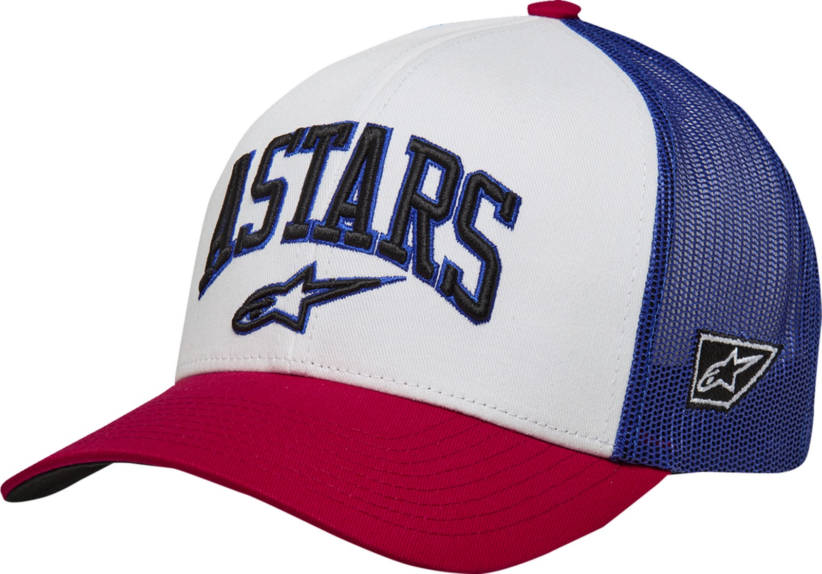 Alpinestars Dunker Trucker Hats 1214-81717-1020-OS OSFA Black/White for ...