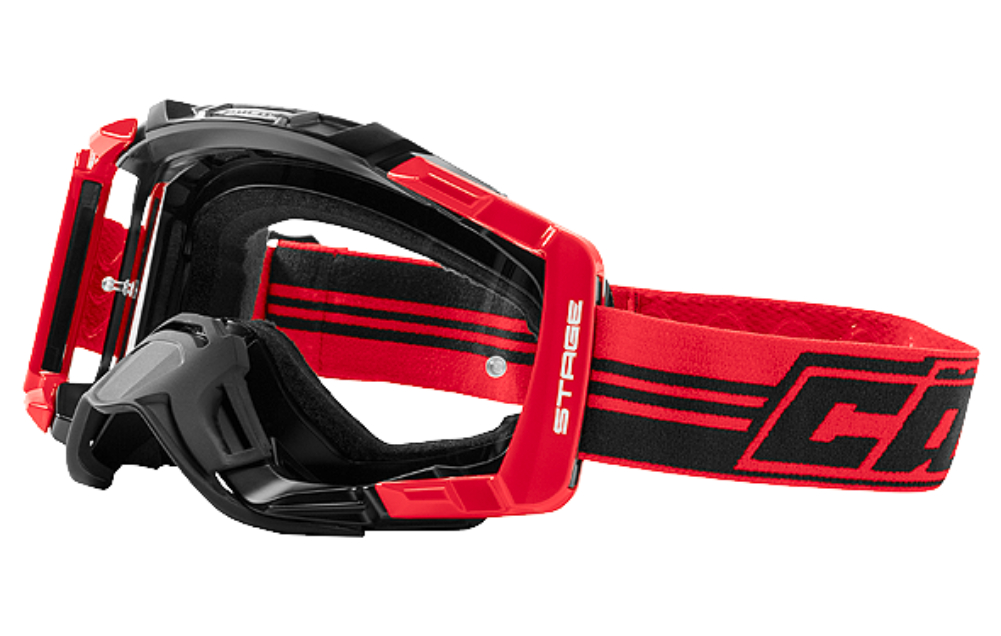 Castle Stage Blackout OTG MX Goggles