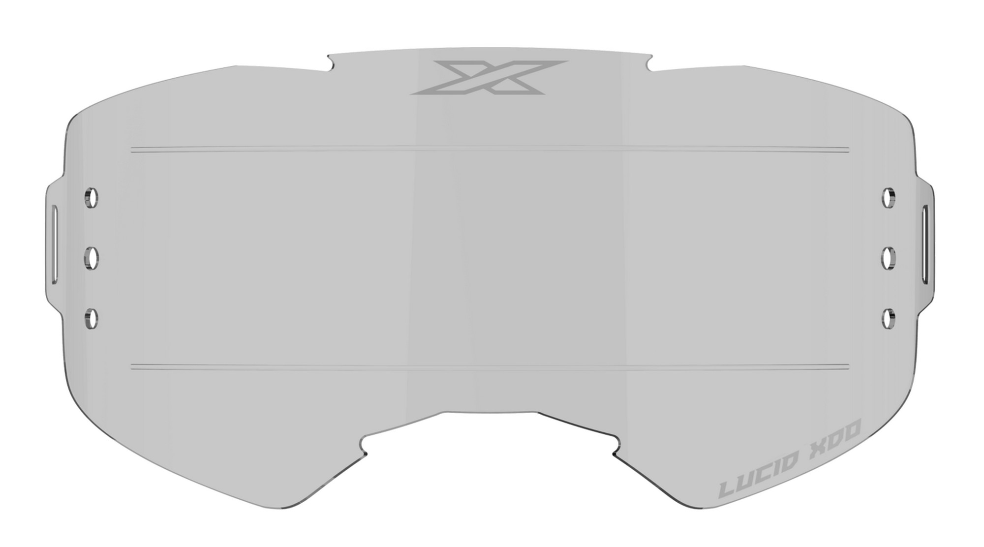 EKS Lucid XDO Injected Zip-Off Replacement Goggle Lens Smoke