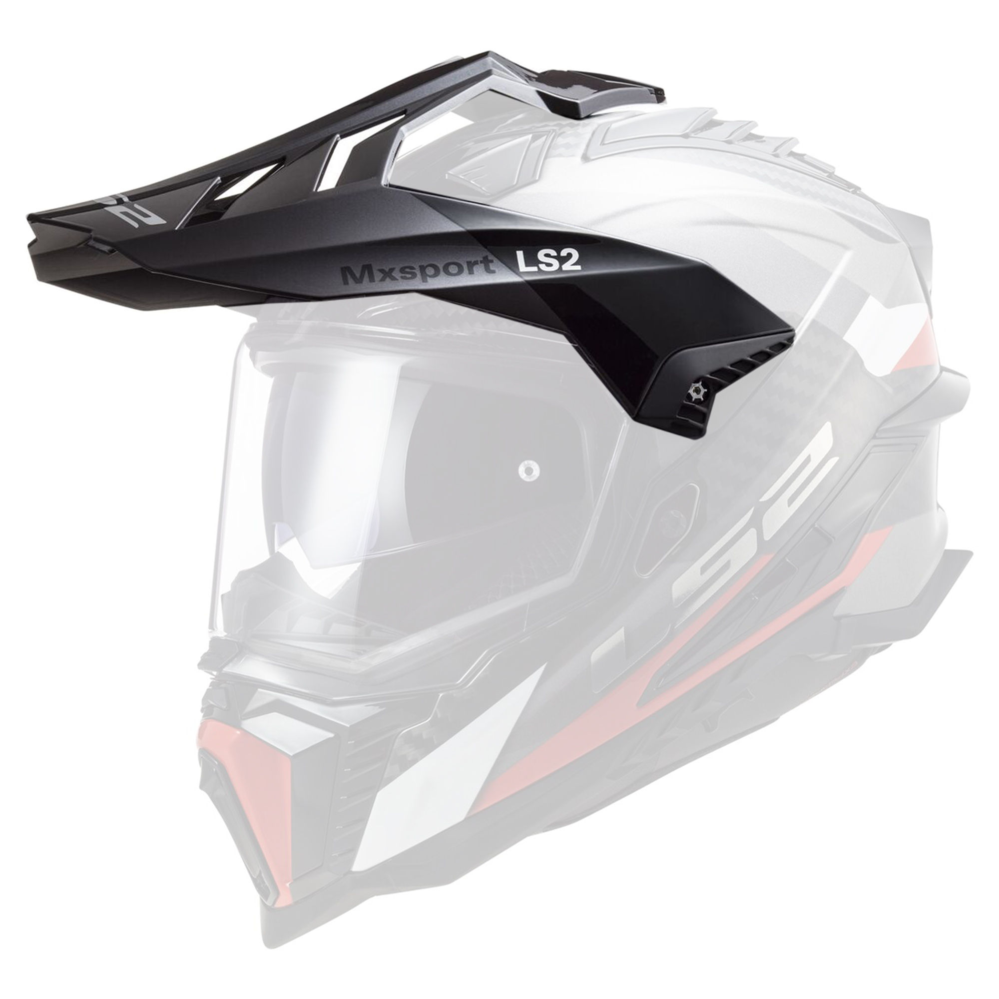 LS2 Explorer Carbon Helmet Visor/Peak