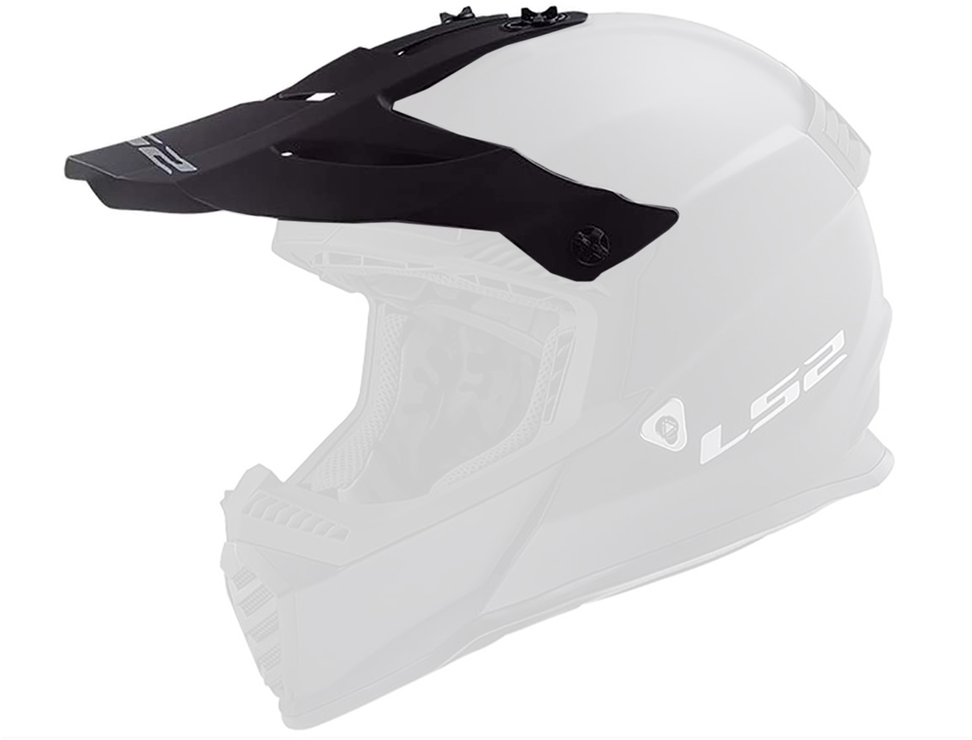 LS2 Gate/Fast Helmet Replacement Visor/Peak
