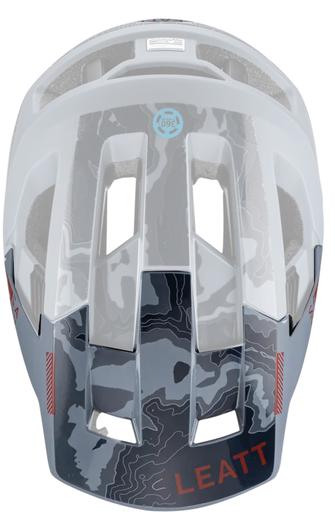 Leatt 4.0 V23 All Mountain Helmet Visor/Peak