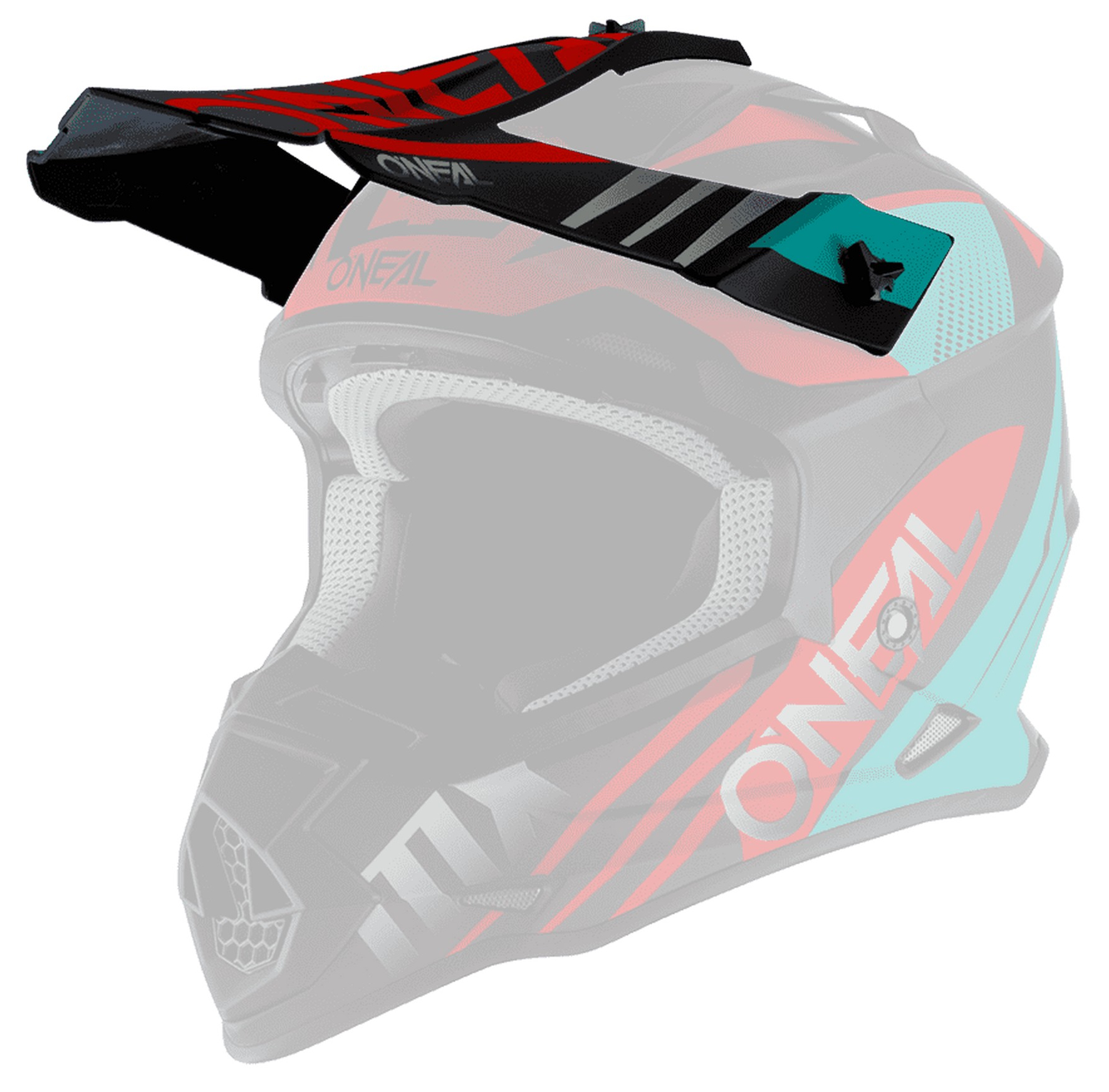 O'Neal 2 SRS Spyde 2.0 Helmet Replacement Visor/Peak