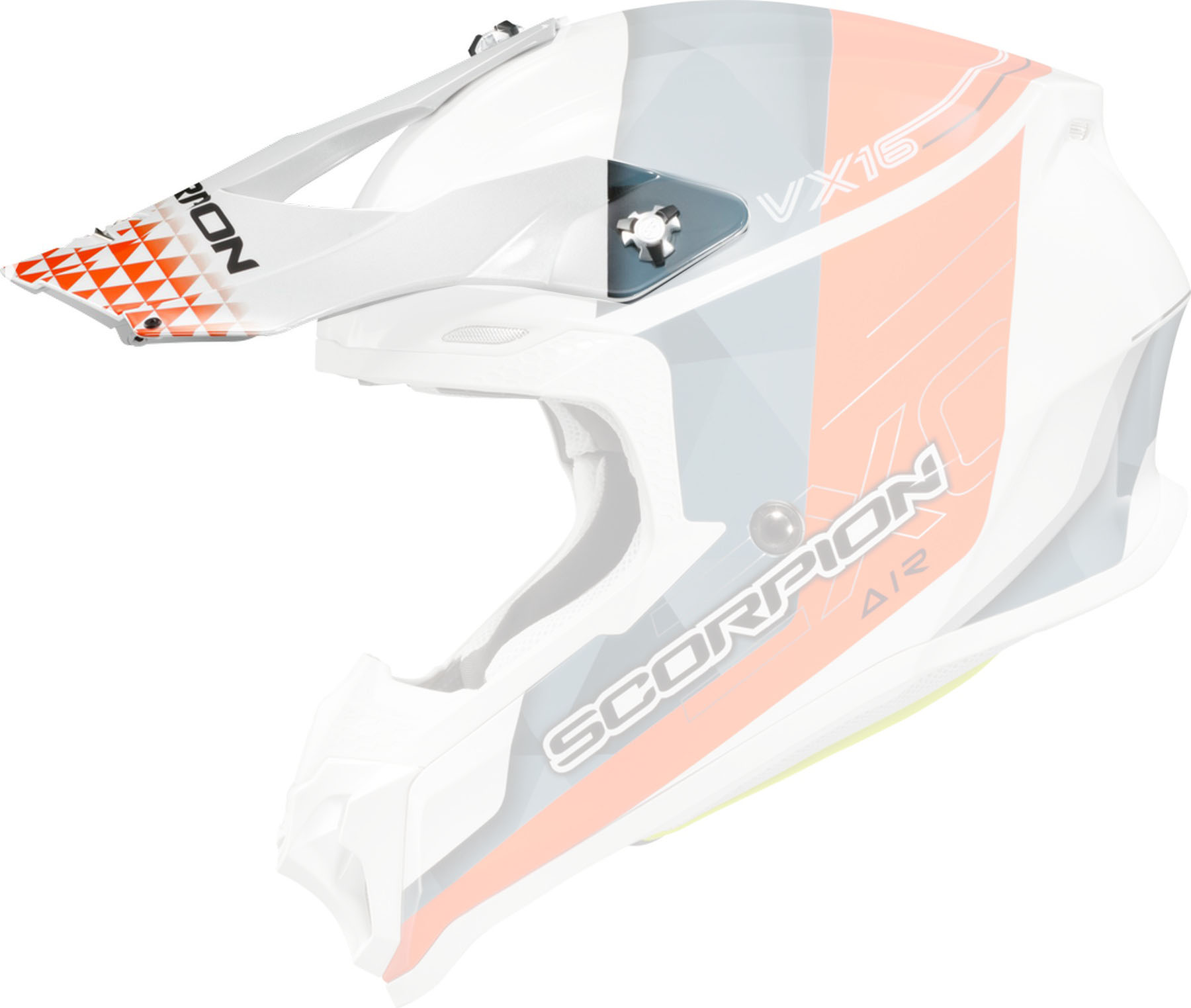 Scorpion EXO VX-16 Prism Helmet Visor/Peak