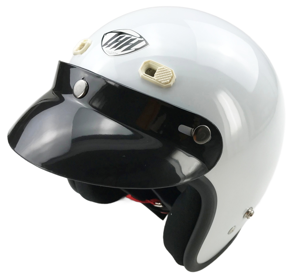 THH T-380 Open Face Motorcycle Helmet White XS THH T-380 Open Face Motorcycle Helmet White XS
