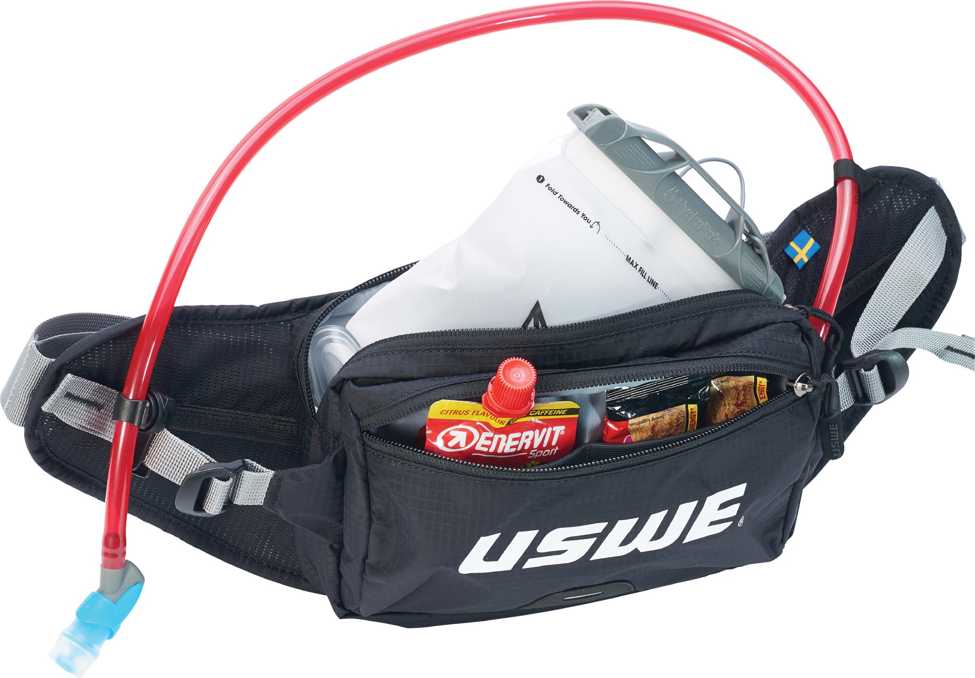 USWE Zulo 2 Hip Pack w/1.0L Elite Hydration Bladder
