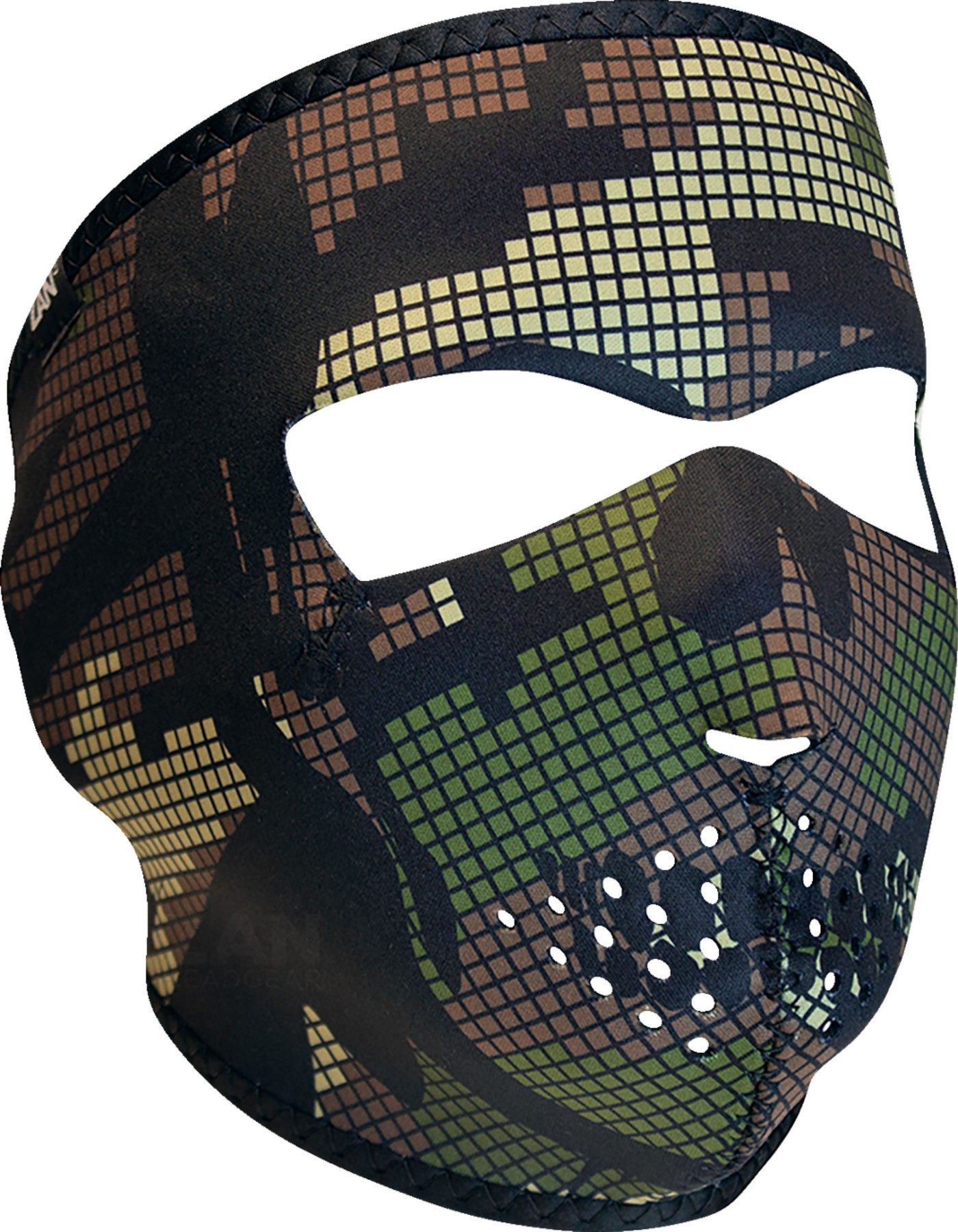 Digi Woodland Camo Skull